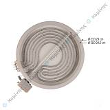 ΕΣΤΙΑ ΚΕΡΑΜΙΚΗ Φ230mm-2100W Eika (4 ΑΚΡΑ)