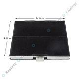 ΦΙΛΤΡΟ ΑΝΘΡΑΚΑ ΑΠΟΡΡΟΦΗΤΗΡΑ BOSCH 24 x 22 cm