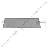 ΦΙΛΤΡΟ ΑΠΟΡ/ΡΑ ΜΕΤΑΛ. ΤΥΠΟΥ WHIRLPOOL/CANDY 17,7 X 53,3 CM