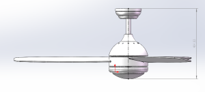 ΑΝΕΜΙΣΤΗΡΑΣ ΟΡΟΦΗΣ CF-4812 SATIN NICKEL 48 ΜΕ LED ΦΩΣ ΚΑΙ ΤΗΛΕΧΕΙΡΙΣΤΗΡΙΟ 85W