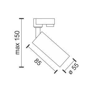 ΦΩΤΙΣΤΙΚΑ ΡΑΓΑΣ GU10 ΜΟΝΟΦΑΣΙΚΑ 10W