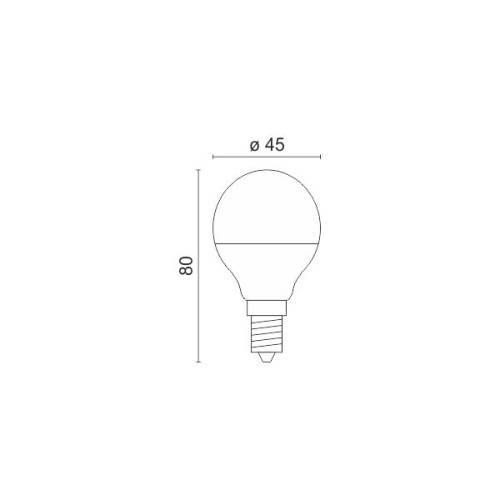 ΛΑΜΠΤΗΡAΣ LED E14 7W 4000K