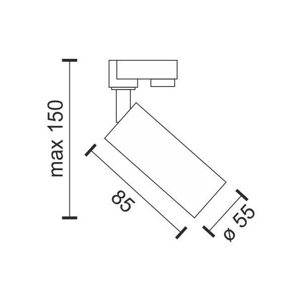 ΦΩΤΙΣΤΙΚΑ ΡΑΓΑΣ GU10 ΜΟΝΟΦΑΣΙΚΑ 10W