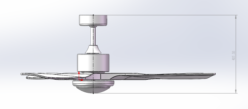 ΑΝΕΜΙΣΤΗΡΑΣ ΟΡΟΦΗΣ CF-5213 SATIN NICKEL 52" ΜΕ LED ΦΩΣ ΚΑΙ ΤΗΛΕΧΕΙΡΙΣΤΗΡΙΟ 85W