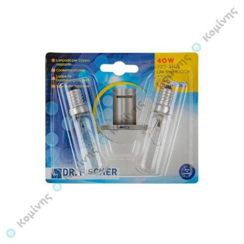 ΛΑΜΠΕΣ ΑΠΟΡ/ΡΑ (ΖΕΥΓΟΣ) E14-40W  DR.FISCHER