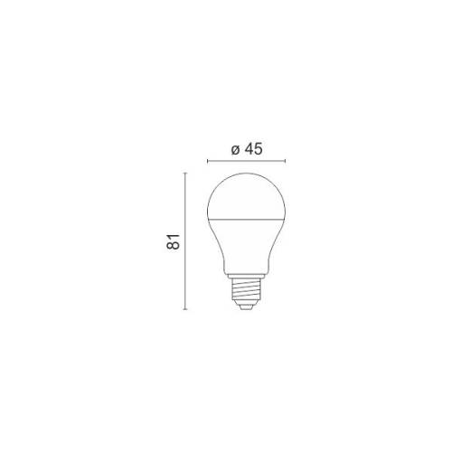 ΛΑΜΠΤΗΡAΣ LED E27 5W 6000K