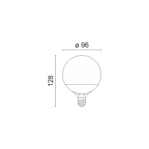 ΛΑΜΠΤΗΡAΣ LED E27 SWITCH DIM 10W 4000K