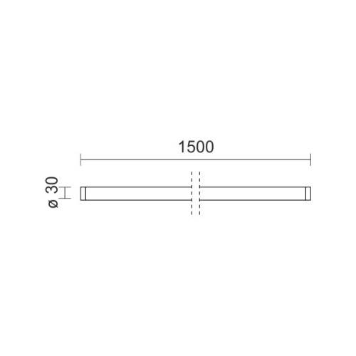ΛΑΜΠΤΗΡAΣ LED T8 24W 6000K ECONOMY