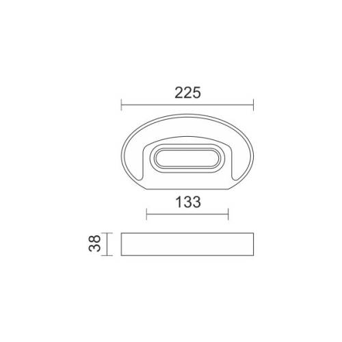ΑΠΛΙΚΑ LED ΕΞΩΤΕΡΙΚΟΥ ΧΩΡΟΥ 6W 4000K